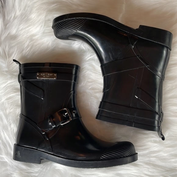 COACH Lester rain bootie EUC Size 6 - Picture 8 of 16